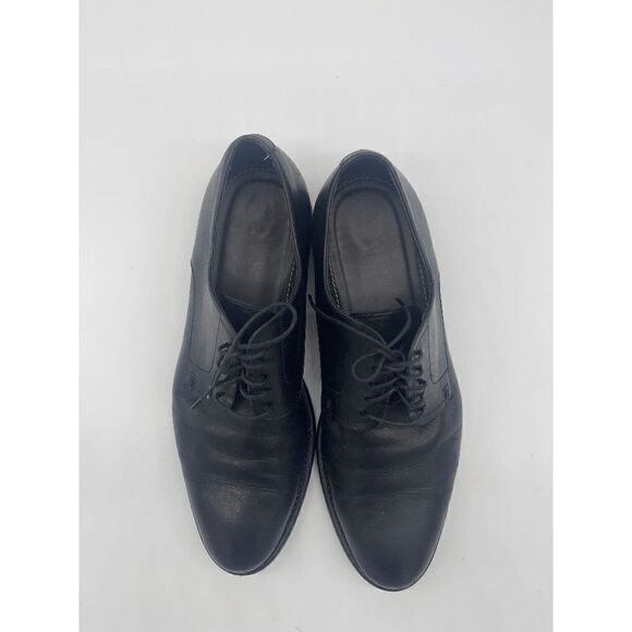Hugo Boss Men Shoes Lace Up Leather Shoes Sz 6 Made in Italy Black main image 10